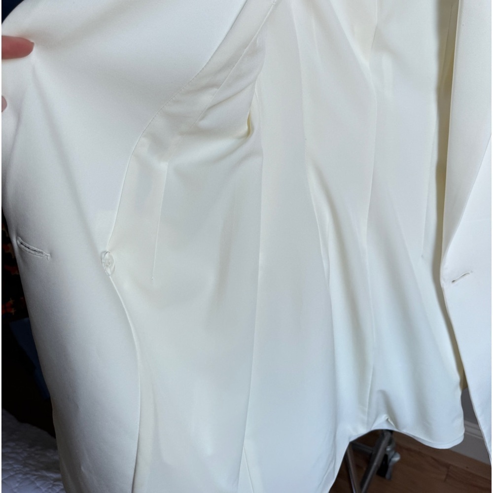 LICHI Belted Cream Mini Dress in Small - Picture 7 of 16